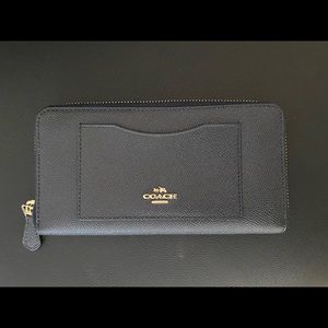 Navy Coach Wallet